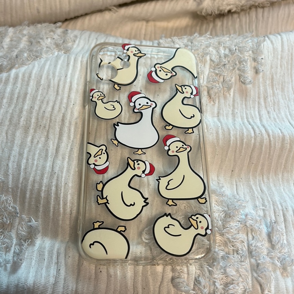 Christmas duck iPhone 11 phone case